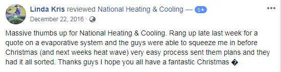 National Heating & Cooling Review Customer Testimonials 2