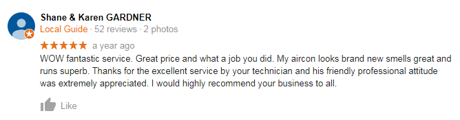 North East Heating and Cooling Review Customer Testimonial
