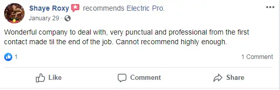 Electric Pro Review Customer Testimonial 2